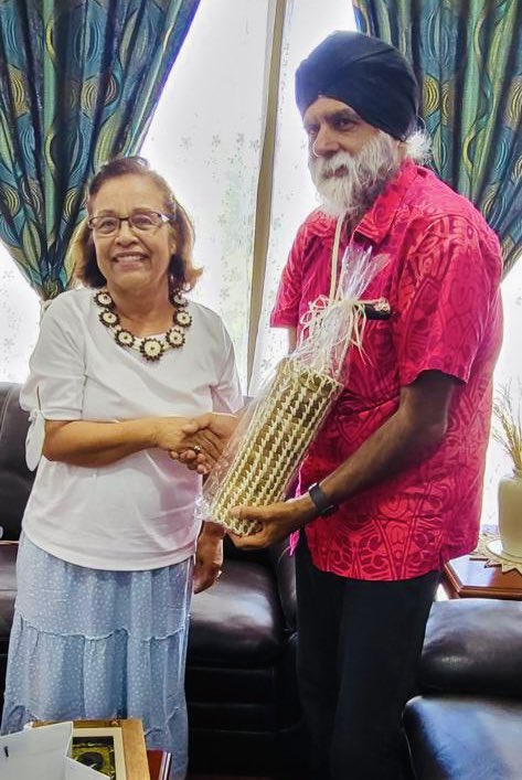 Komol tata Excellency @Senator_Heine for your leadership of @UniSouthPacific as its Pro-Chancellor and Chair of Council. I wish you the very best on yet another incredible journey as President of the Republic of the Marshall Islands. Congratulations from our entire USP family!