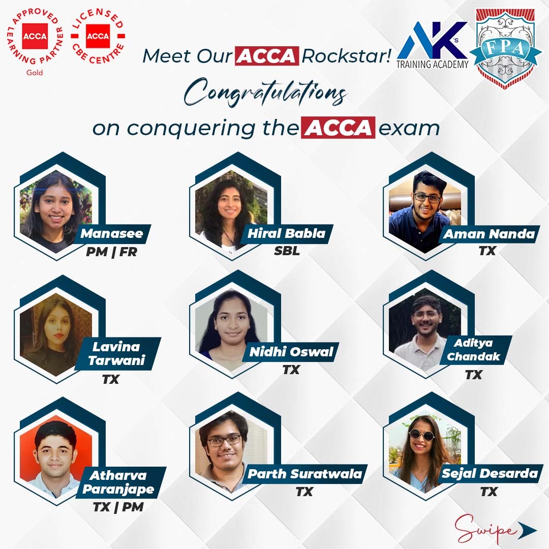fpaedutech's tweet photo. @KirtanShahCFP @ACCAOfficial @zaheersayed83 @ACCAIndia 2/2
There's more to the list. May this be the beginning of a journey marked by continuous growth, learning, and success.
#ACCAResults #ACCAGlobal #ACCAMember #ACCAQualified #ACCA https://t.co/5Tlli3vnd8