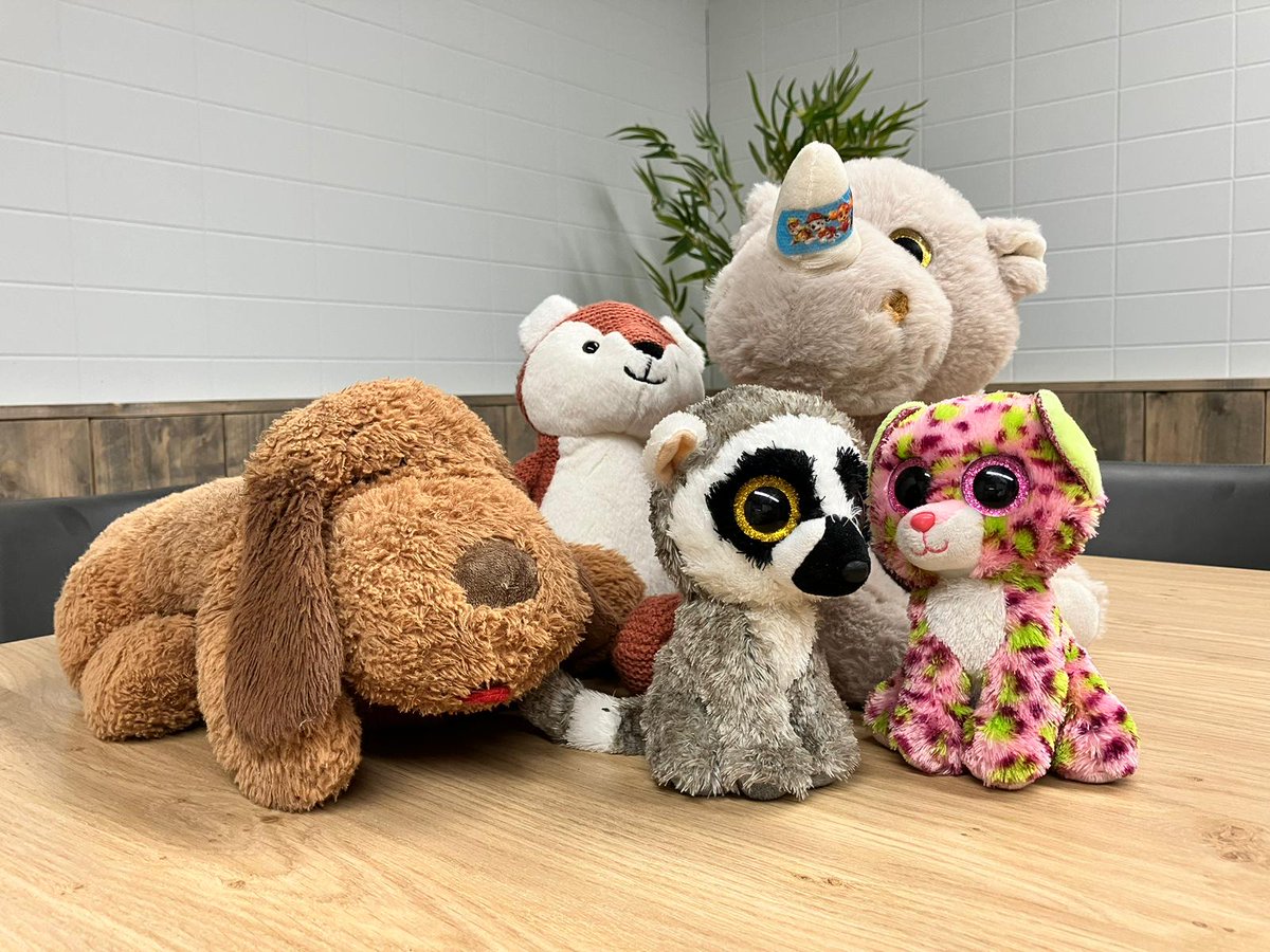 #knuffeldag Deze knuffels logeren al een tijdje bij ons, maar willen nu wel weer naar huis. Zit jouw knuffel er tussen? Neem dan even contact met ons op, dan herenigen we jullie snel! 💙😄 #gevonden #verloren #internationaleknuffeldag