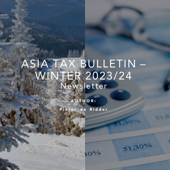 In the latest edition, Pieter de Ridder discusses major #tax updates in 12 jurisdictions across #Asia. He also addresses the roll-out of #CapitalGains taxes in Asia in response to the European Union’s Code of Conduct Group. mayerbrown.com/en/perspective…