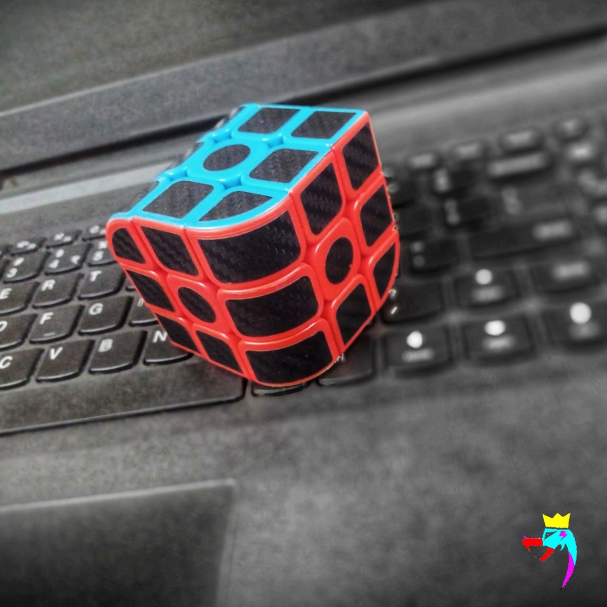 Not, it's not a Rubik's Cube. Only legends know 😌 what it is....