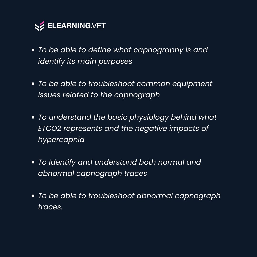 ElearningV's tweet image. What will you learn at our free capnography webinar? 👉

Register your place: i.mtr.cool/czthjzvsws

In association with ManyPets.