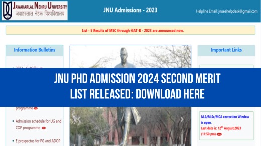 Discover your academic journey at JNU! The second merit list for JNU PhD Admission 2024 is out now. Download your results and embrace a future of research excellence.
topcounsellor.com/news/jnu-phd-a…
#JNUPhDAdmission #PhD2024 #MeritList #ResearchExcellence #AcademicJourney #Higher