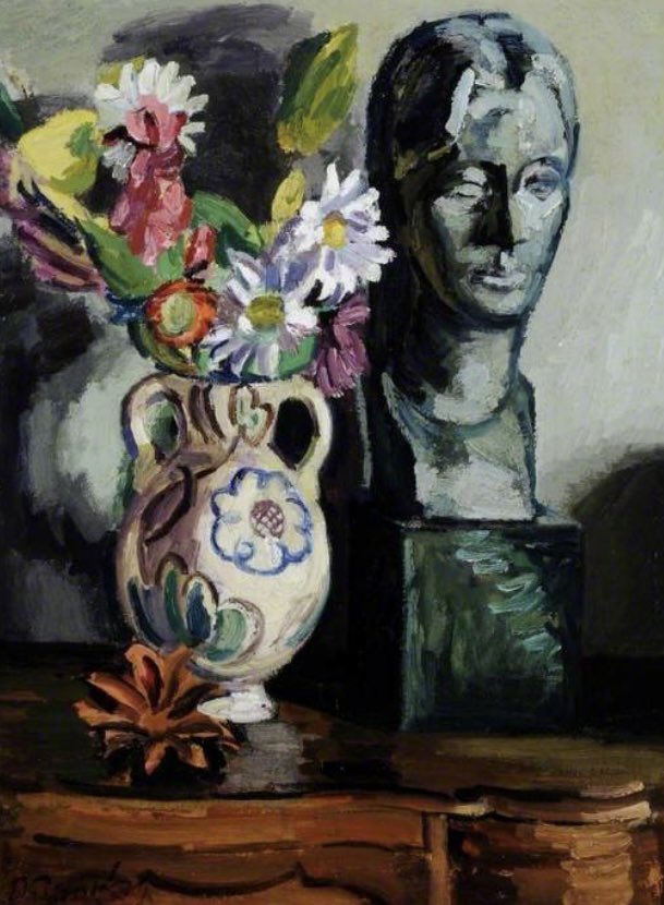 Still Life with a Bust of Vanessa Bell 1939
#DuncanGrant #Bloomsbury