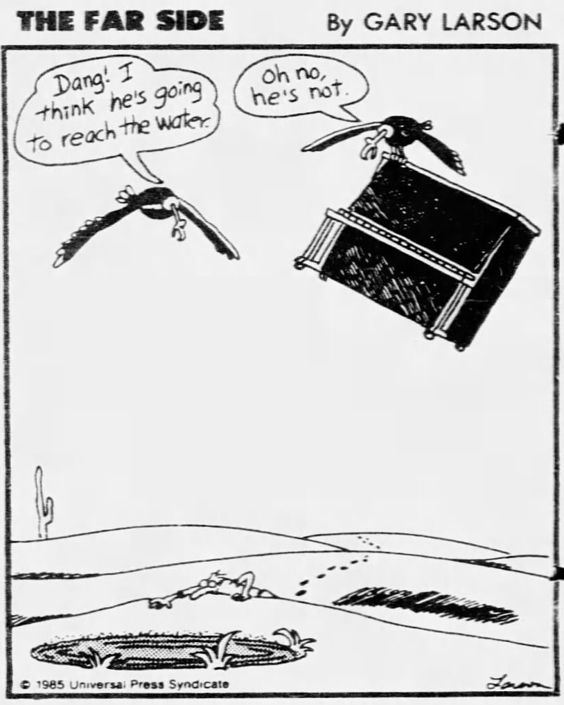 FROM THE FAR SIDE FILES Gary Larson 1985
