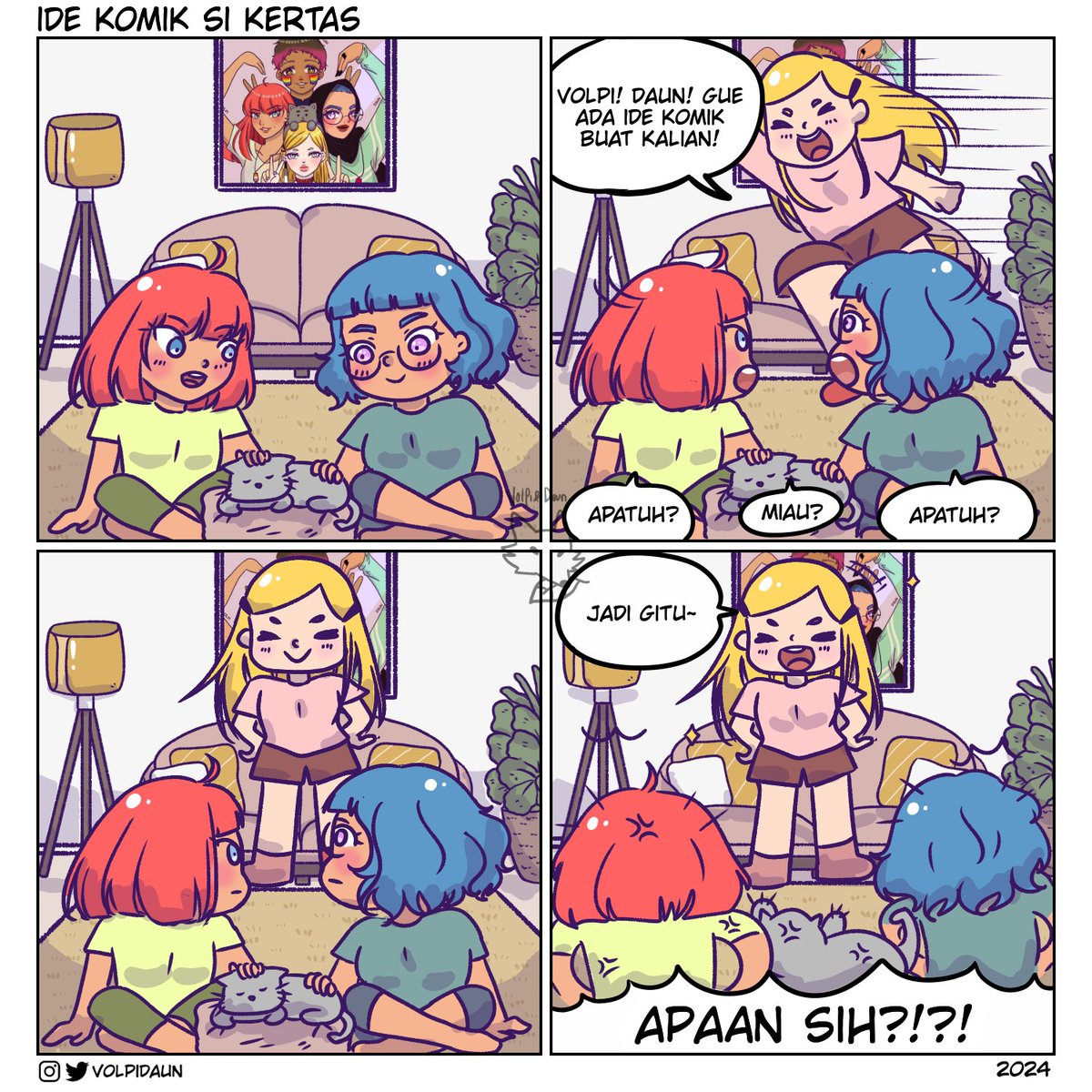 Malesinnnnn. 🙄 #komik #volpidaun