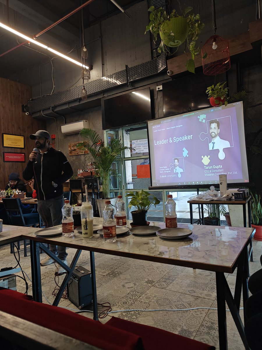 rachitchaudhry1's tweet image. Current attending slack community event by @TarunDevops at Gurugram

#slackcommunity #slackgurugram #slackgurgaon #salesforce #salesforceslack 
@slack_community