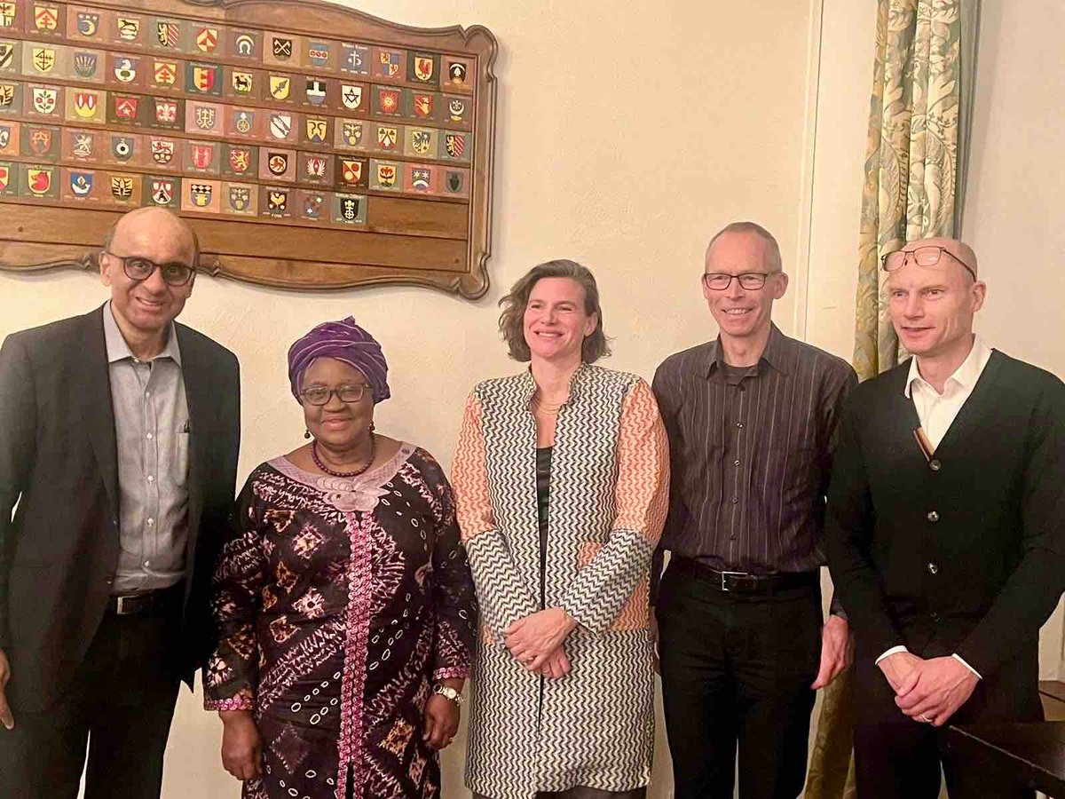 After busy days in @wef Davos was in Zurich with @watercommongood Global Commission which I Co-Chair w @Tharman_S @NOIweala @jrockstrom & amazing commissioners and advisors. Working on our final report after Turning the Tide ➡️ turningthetide.watercommission.org