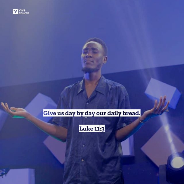 Prayer is petitioning God of our needs.
Even though God already knows what we need, it’s a posture of humility and dependency on God when we make mention to Him what our needs are. 

#thevivenation
#WhileHePrayed
#Fortify2024