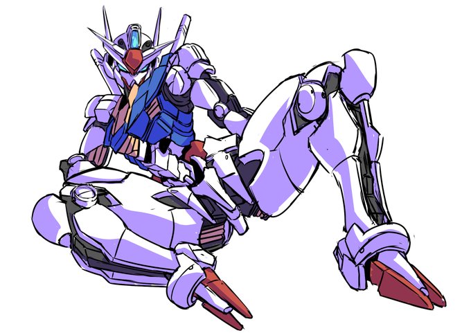 #太もも好き好きフェスティバル   ガンダム・エアリアルは……エロい。