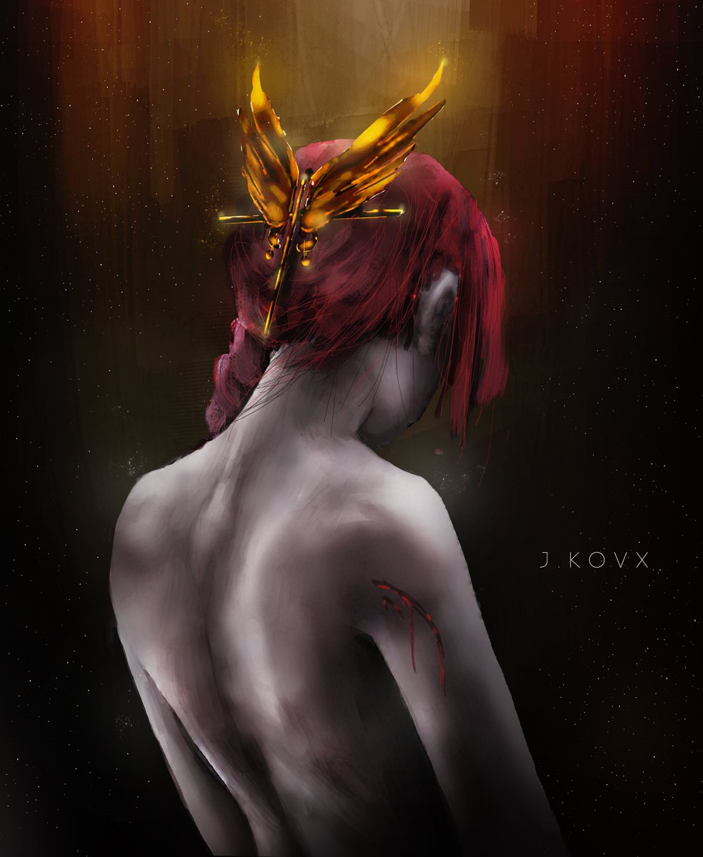 Jkovx_'s tweet photo. Wound
"The wound is the place where the Light enters you."
-Rumi
Digital painting 
fantasy
.
My social platforms:
https://t.co/HeLNY5kPdD
.
#digitalart #art #digitalpainting #painting #fantasy #artfantasy #darkfantasy #accessory #wing #gold #illustration #workofart #wip #draw https://t.co/PsOwXOcsUX