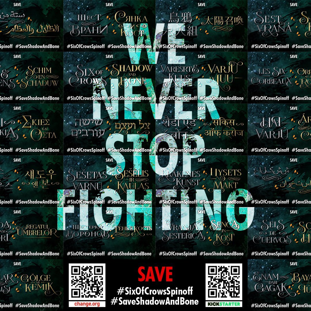 arti74098's tweet photo. @netflix #MakeMeYourVillain
#SaveShadowAndBone 
#SixOf https://t.co/vqfhDi013y
