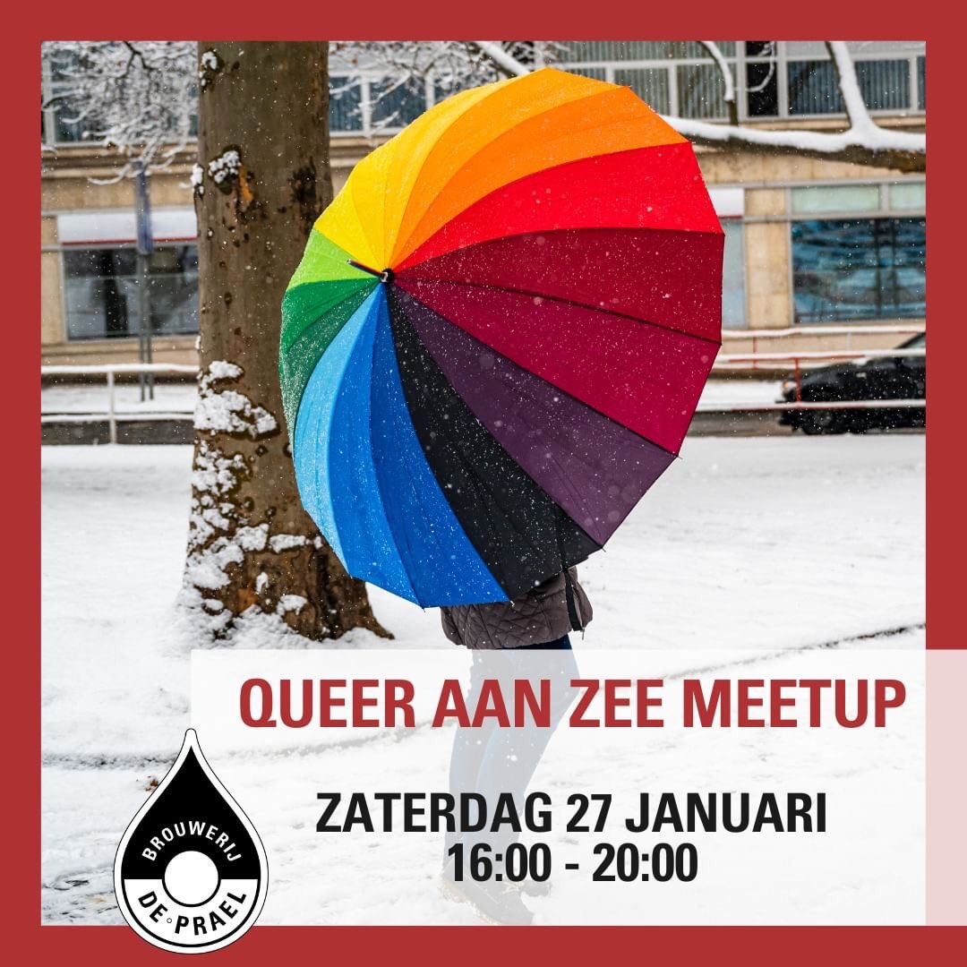 Zaterdag 27 januari van 16.00 tot 20.00 uur houden we een <a href="/QueeraanZee/">Queer aan Zee</a> Meetup in café <a href="/DePraelDenHaag/">De Prael Den Haag</a>! Ben je lhbti+, kom en maak kennis met mensen die je leven misschien een stuk mooier maken! Haal wat te drinken bij de bar, vind ons bij de vlaggen! 🏳️‍🌈🏳️‍⚧️
queeraanzee.wordpress.com/2024/01/10/gez…