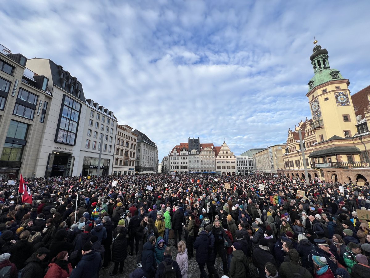15:06 Der Zustrom hört nicht auf #le2101 #Leipzig