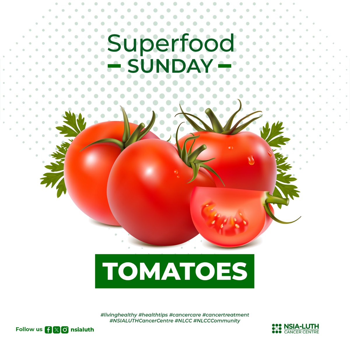 medservecancer's tweet photo. Tomatoes, is not just a cooking ingredient, but a powerhouse of health benefits. It is packed with antioxidants like lycopene, which has been linked to a reduced risk of certain cancers such as prostate and breast cancer.
#superfood #SuperFoodSunday #eatinghealthy https://t.co/xjmc1yR2eq