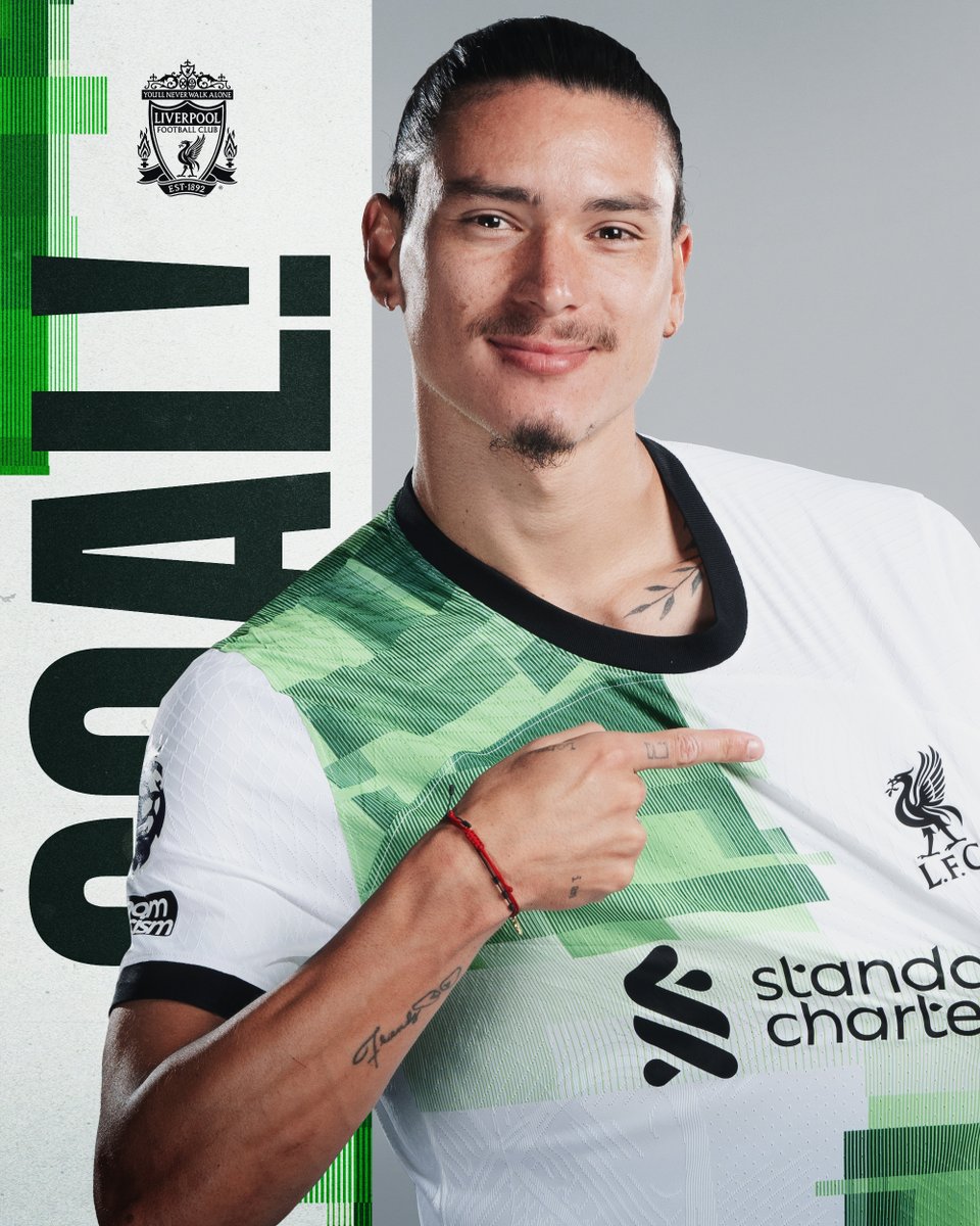 LFC's tweet image. GOAL!!!! NUNEZ!!!!!!!!!