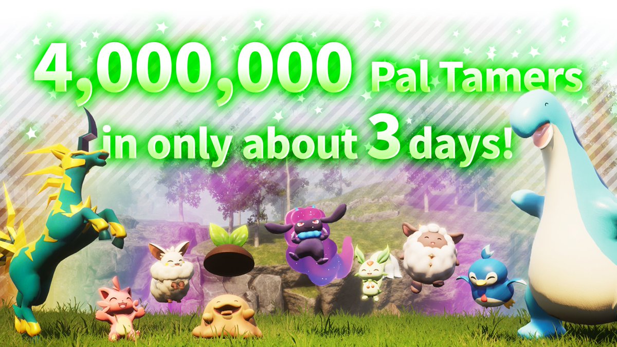 Palworld tweet media