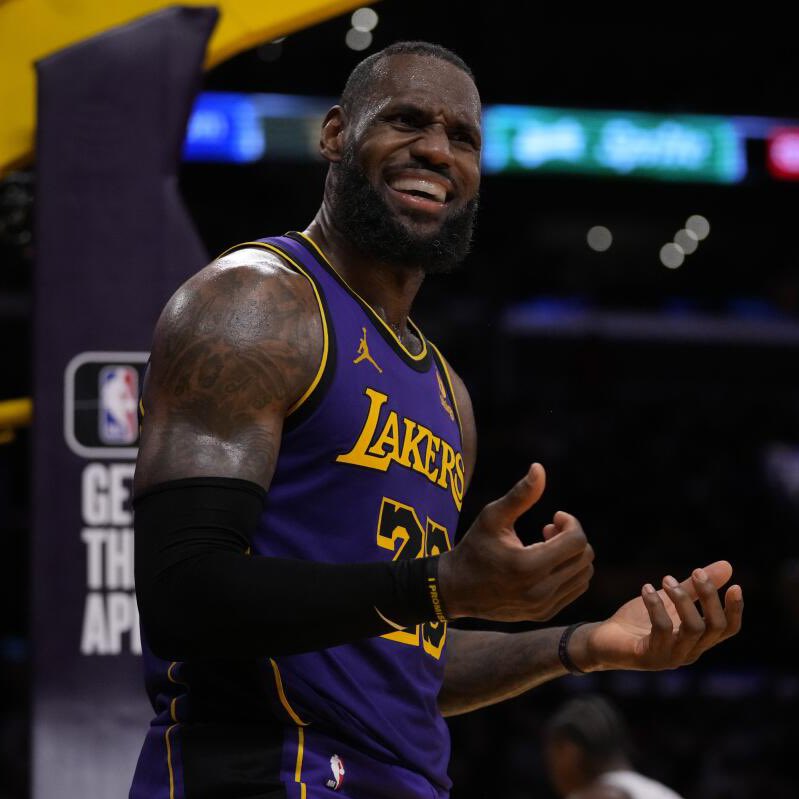 Charles Barkley:

“Any media person that I see in person for the rest of my life, who tries to tell me LeBron James is as good as Michael Jordan… I’m just gonna slap the hell out of them right on the spot.”

(h/t <a href="/6Hogg6/">BossHogg</a>)