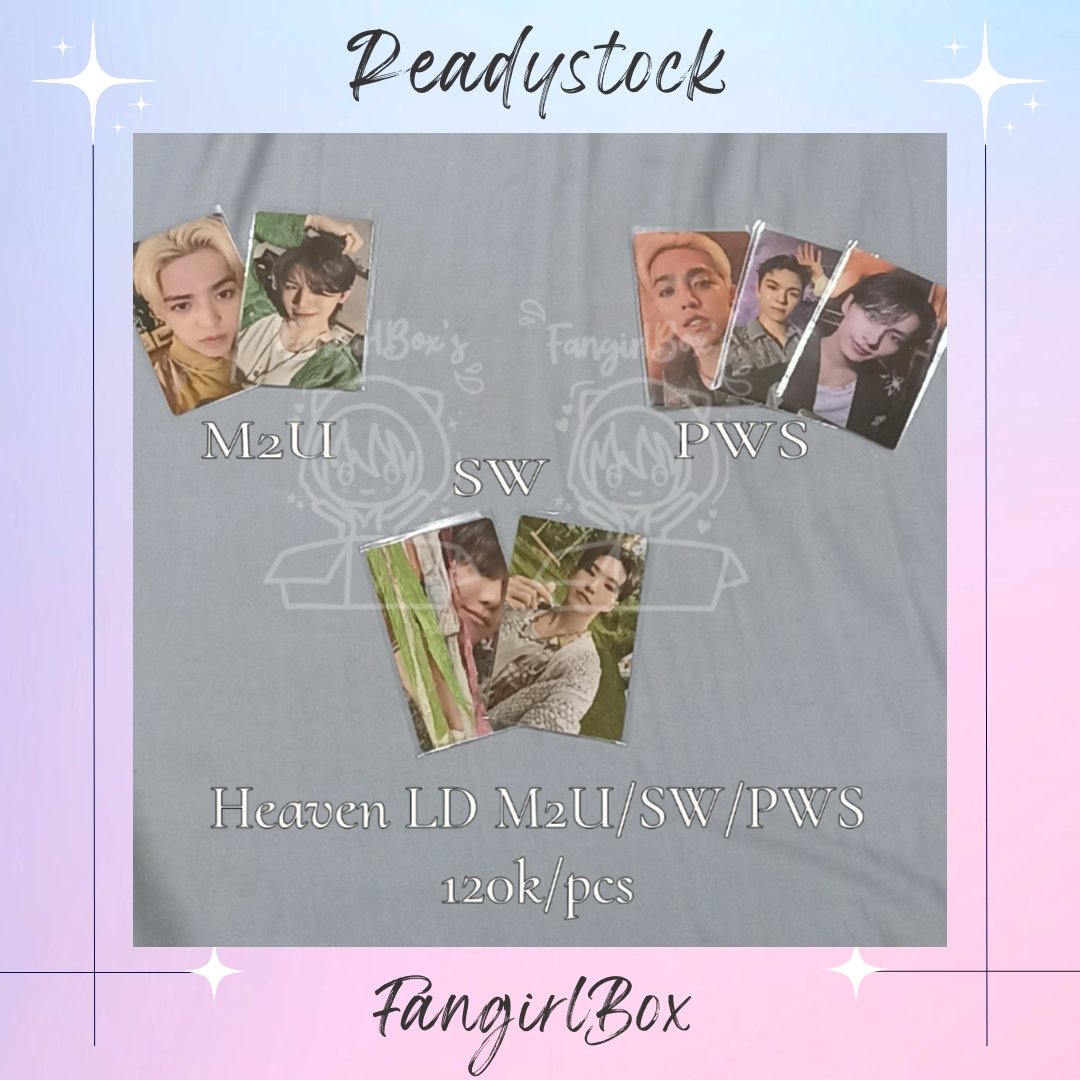 🌸 FANGIRLBOX 1st HAND SELLER 🌸 - CEK PINNED 📌 tweet media