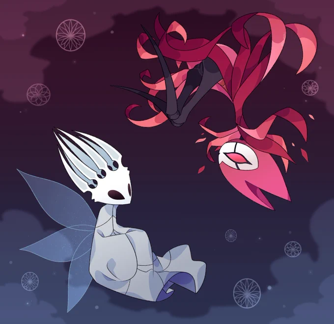 緋色と蒼白の王#HollowKnight 