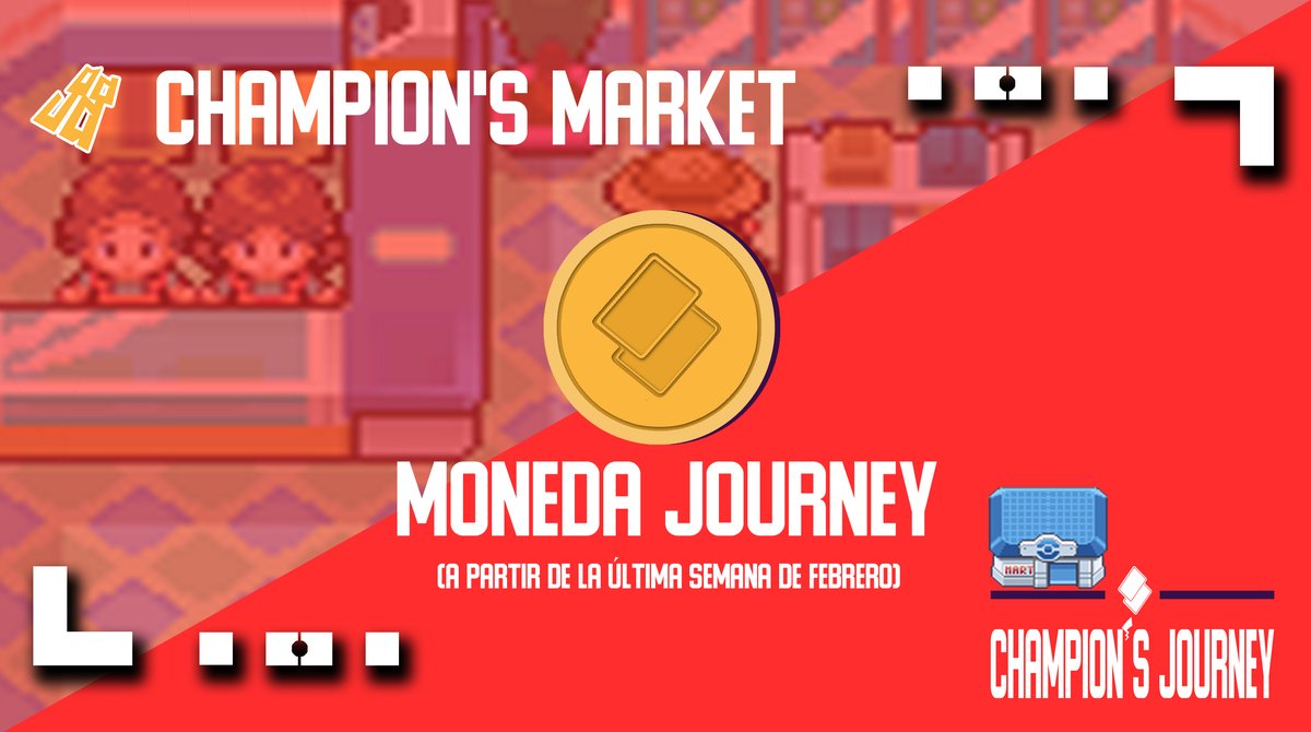 Champ_Journey's tweet photo. ✂️𝘔𝘰𝘯𝘦𝘥𝘢 𝘑𝘰𝘶𝘳𝘯𝘦𝘺✂️

Algunos ya habéis conseguido las primeras Monedas que podréis usar próximamente.🎲

La Última Semana de cada Mes abriremos una tienda donde conseguir Tarjetas Pokémon, personajes, pistas para el reto mensual... 💫

¿Qué más os gustaría ver?😉 https://t.co/0MnJesuefW