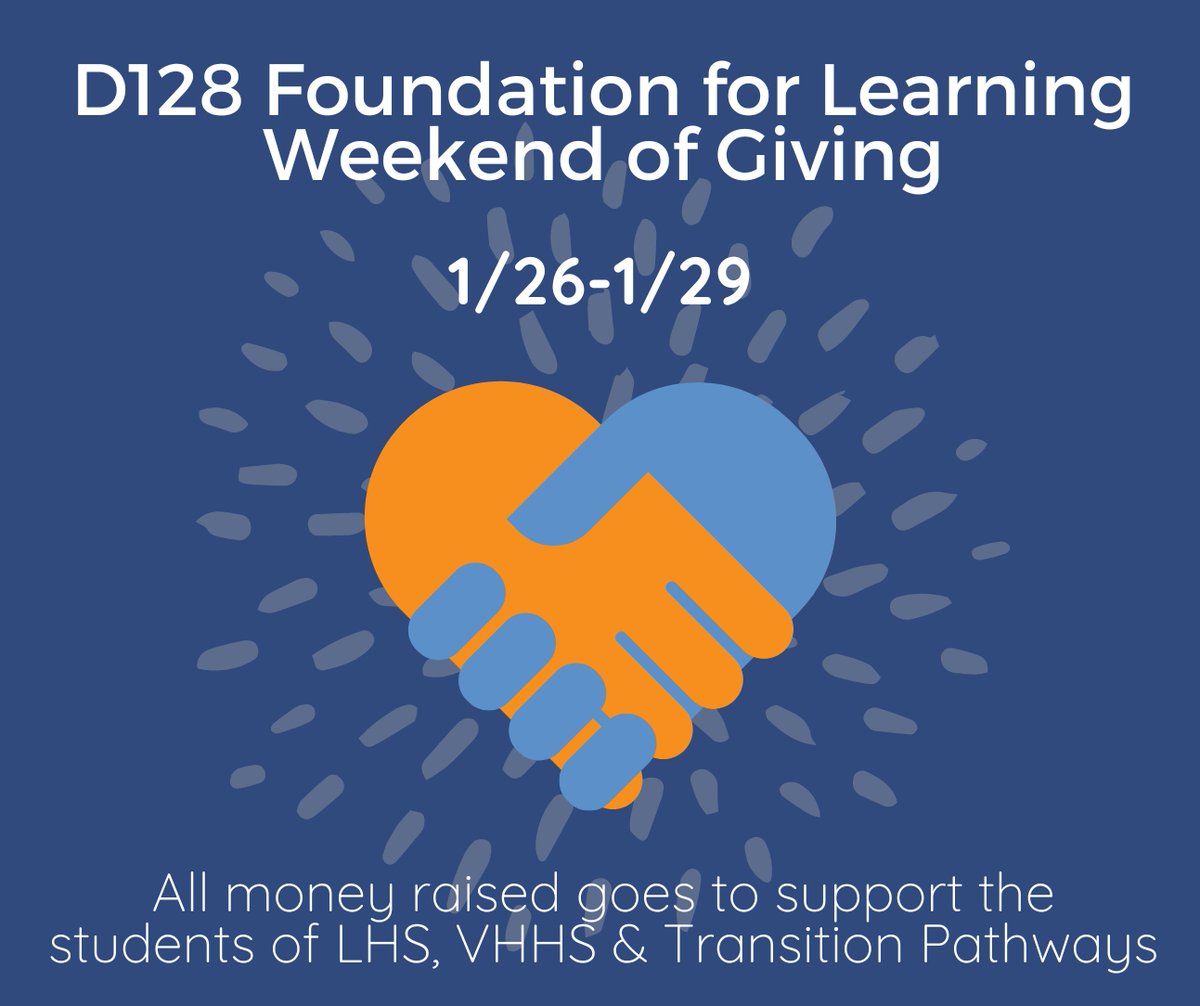 Mark your calendars! Our annual online fundraiser will run 1/26-1/29. All money raised will go towards fostering innovation in our classrooms and assisting students in need in our district.