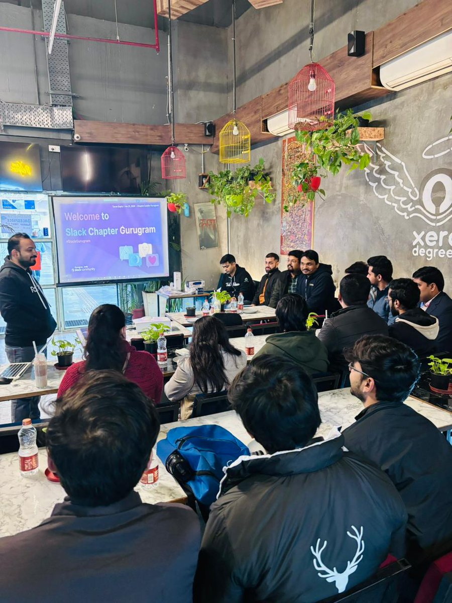 rachitchaudhry1's tweet photo. A wonderful event today on slack by @TarunDevops in Gurgaon.
Looking forward to more such sessions.
#slackcommunity #slackgurugram #slackgurgaon #salesforce #salesforceslack
@slack_community @SalesforceDevs https://t.co/FQVzNTnxrp