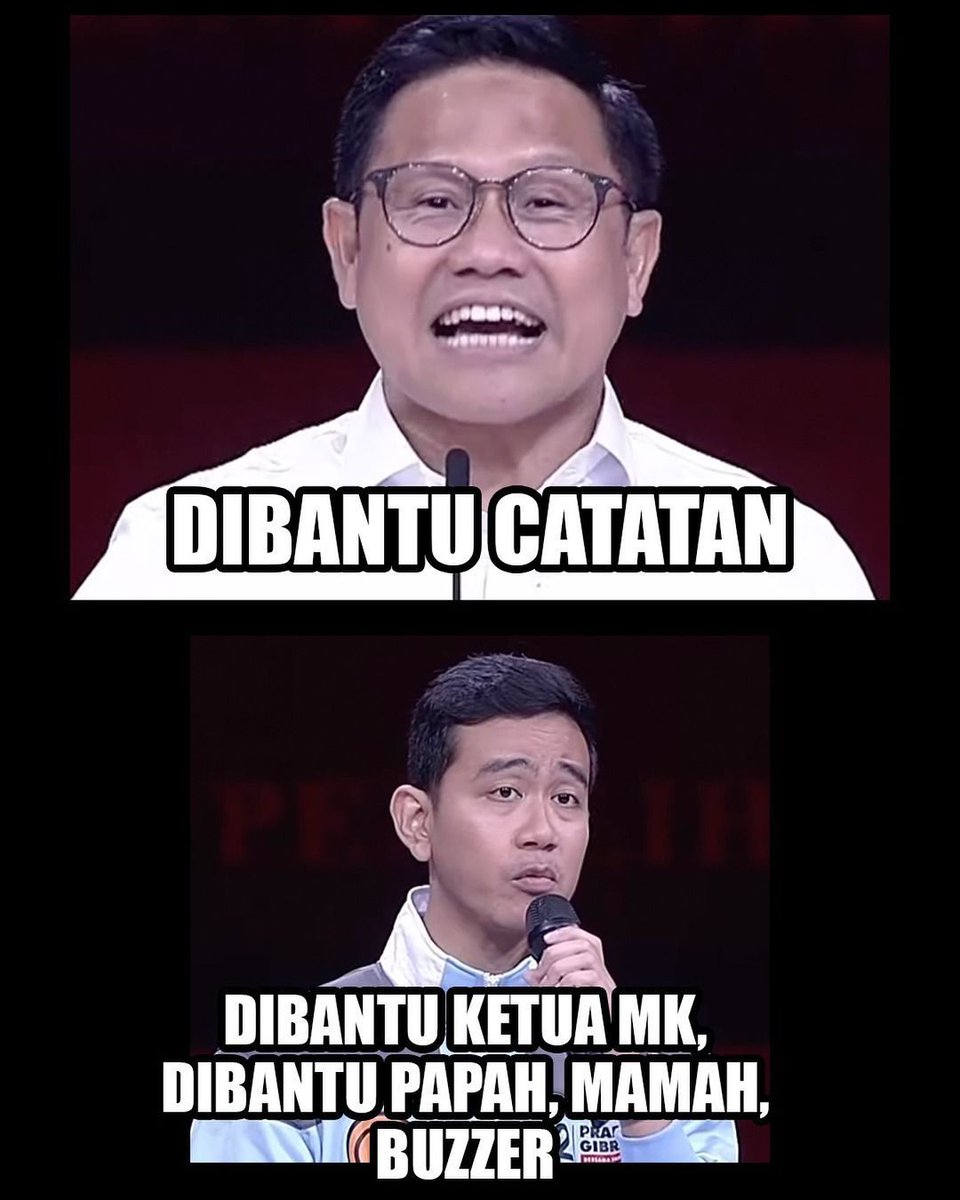 Bahas Etika Cak Imin El Slepet, padahal dia sendiri gak punya Etika

#IMINRocksDebate
#DebatCawapres
#DebatCawapresAMIN