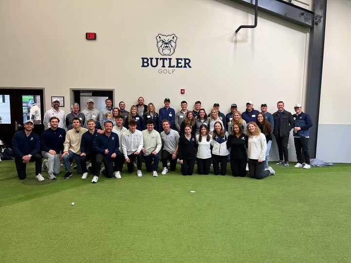 ButlerUGolf's tweet photo. Thank you to our Butler Golf alumni for attending our inaugural alumni appreciation event at Highland! Great to see generations of Bulldogs come together to celebrate our program’s. https://t.co/N3R49xRdBn