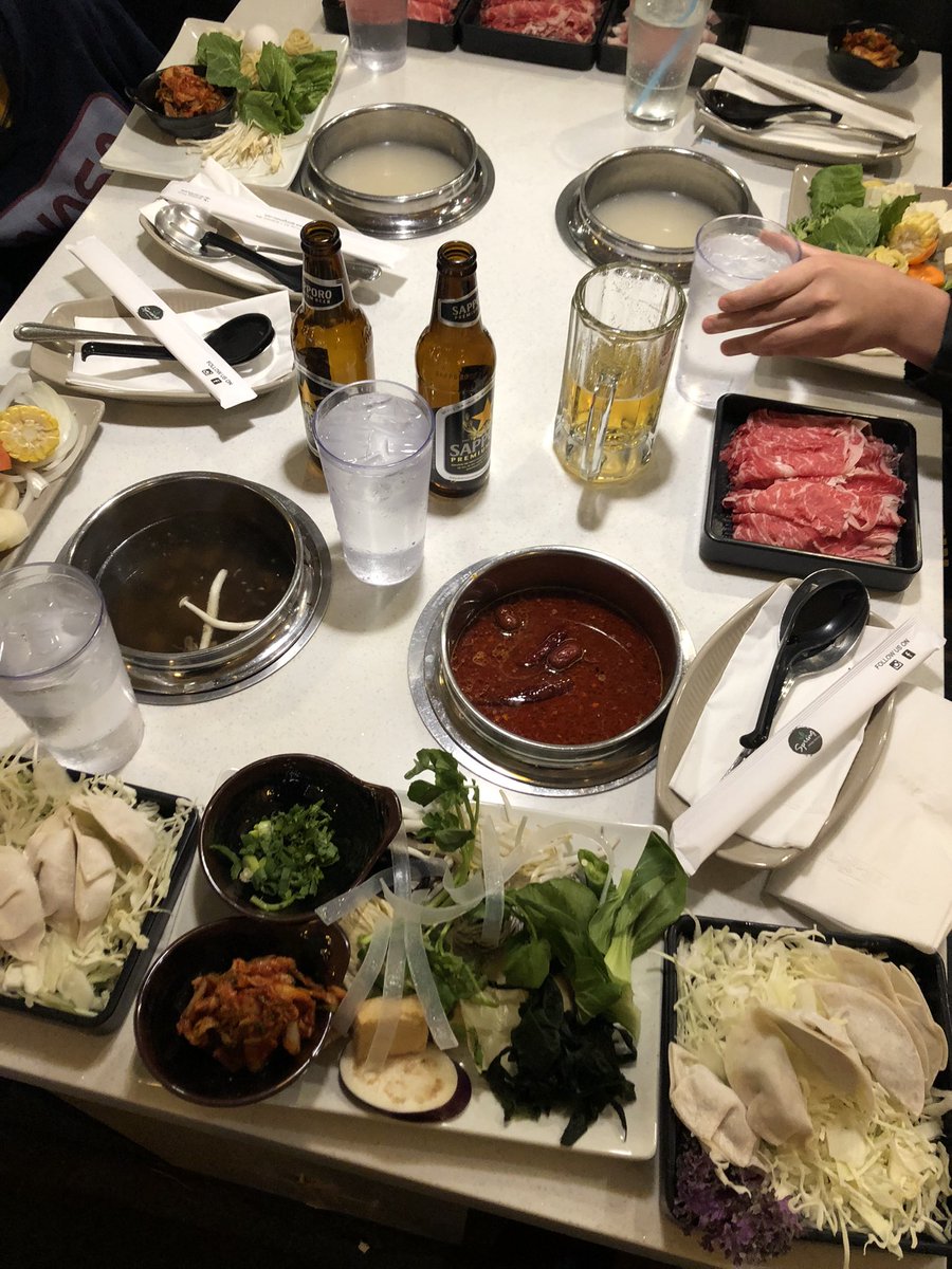 KeioNYLax's tweet photo. Enjoying a ‘Hot Pot’ dining experience in Flushing, Queens reminded me of the many amazing options the NYC-area constantly offers to enrich, engage and transform.

#HotPot #Food #Eating #FlushingQueens #Culture https://t.co/sLPVUE2lV3