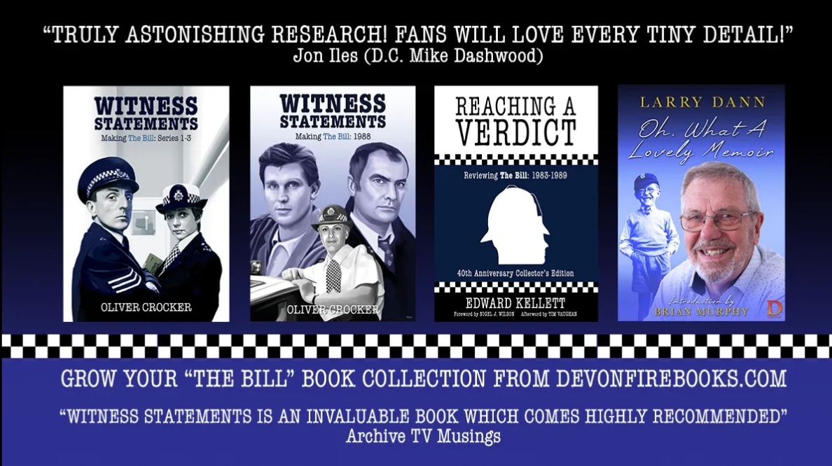 Oliver Crocker 📖🎙️ (@olivercrocker) on Twitter photo Great to see the buzz about <a href="/UKTVPlay/">U</a> streaming #TheBill from the start. I've spent 7 years researching the series, publishing 4 tie-in books with more to come devonfirebooks.com
Grateful for shares 🙏 <a href="/AndrewLancel/">Andrew Lancel</a> <a href="/GrahamcoleAct/">graham cole OBE</a> <a href="/thelisamaxwell/">Lisa Maxwell 💙🇺🇦</a> <a href="/JonIlesVO/">Jon Iles Voiceover</a> <a href="/RealScottMaslen/">SCOTT MASLEN</a> Great to see the buzz about <a href="/UKTVPlay/">U</a> streaming #TheBill from the start. I've spent 7 years researching the series, publishing 4 tie-in books with more to come devonfirebooks.com
Grateful for shares 🙏 <a href="/AndrewLancel/">Andrew Lancel</a> <a href="/GrahamcoleAct/">graham cole OBE</a> <a href="/thelisamaxwell/">Lisa Maxwell 💙🇺🇦</a> <a href="/JonIlesVO/">Jon Iles Voiceover</a> <a href="/RealScottMaslen/">SCOTT MASLEN</a>