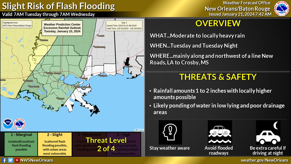 Terrebonne Parish OHSEP tweet media