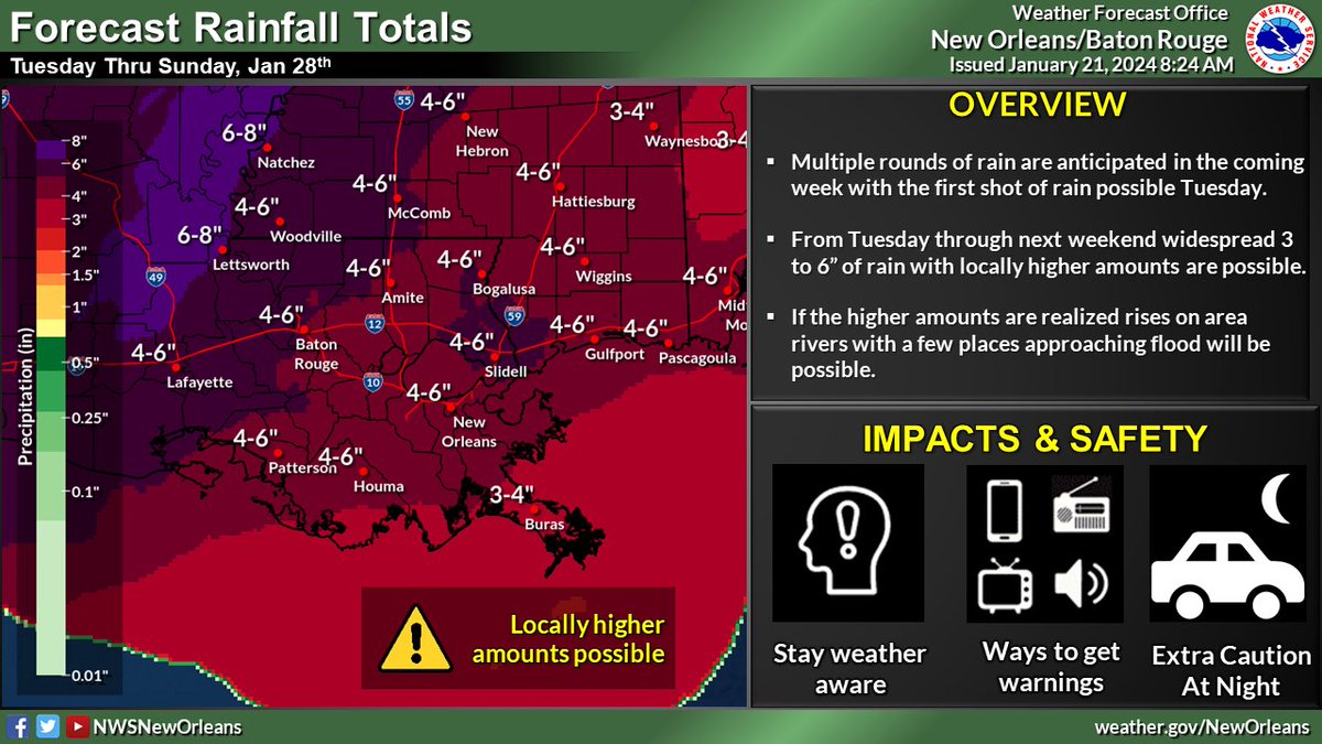 Terrebonne Parish OHSEP tweet media