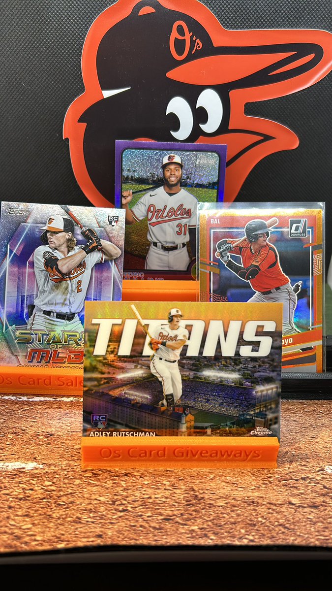 OsCardGiveAways's tweet photo. Baltimore wins!!! 4 tds yesterday means a 4 card giveaway! Like, retweet, and follow!! I’ll select 4 winners tonight around 8 pm EST tonight! #Birdland https://t.co/6kqu2sBroO