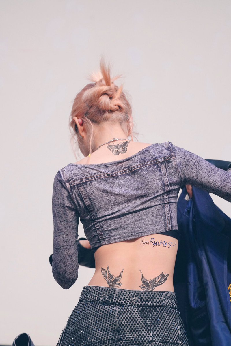 RYUJIN GOT A TATTOO OH MY GOD???? THAT’S SO HOTTT
