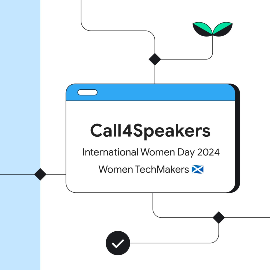 🌟 Call for Speakers is Open for IWD🏴󠁧󠁢󠁳󠁣󠁴󠁿 2024!🌟

How are YOU impacting the world? 💭✨
Share your work &amp; ideas with the community 🚀 #WTMImpactTheFuture #WTMIWD

Submit your talk now! sessionize.com/wtm-scotland-i…

📆 Sat, March 9th
📍Glasgow
🎟️ Get your spot: eventbrite.co.uk/e/wtm-scotland…