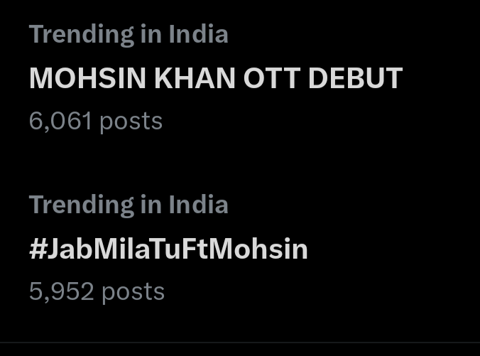 Its trending everyone ❤️🔥

Mohsin as Maddy is coming back to keep the energy high to welcome him back with his ott debut ❤️🔥

#MohsinAsMaddy
#JabMilaTu
#MohsinKhan

MOHSIN KHAN OTT DEBUT
#JabMilaTuFtMohsin