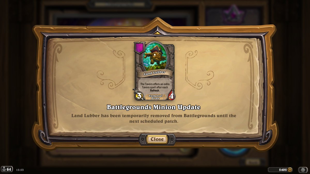 Love this type of in game updates! Also F Lubber comp 🎉