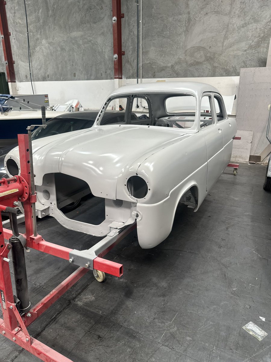 Todd_Hazelwood's tweet photo. Satisfying day in the shed! 👍🏼
Slowly making progress on the Zephyr.. 😅
#THR #Mk1 #FordZephyr #Restoration #PoweredByMotul #SPtools https://t.co/yK9Rk8dg4g