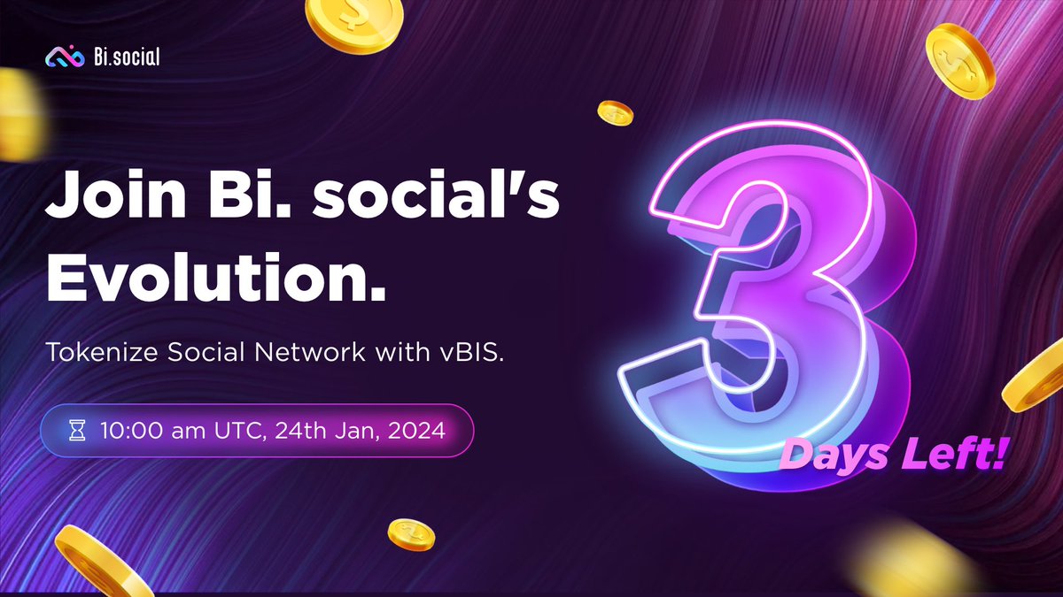 Bitislands_'s tweet photo. ▪️Excitement is building as we count down to the official launch of #vBIS in just 3 days. One of the most robust reward and incentive Points System directly tied to our future token. 
🔑Get ready for smth that goes beyond your expectations, as we promised you all for smth cool. 
📍 https://t.co/AOzg7DPQ00
📍 https://t.co/qmH5WILLtu
#BiSocialWave