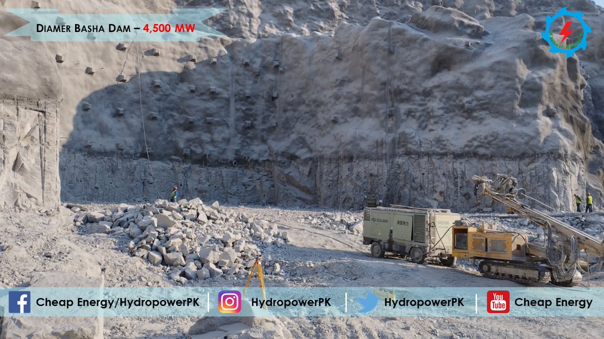 HydropowerPk's tweet photo. #BashaDam #Dam #Hydropower #WAPDA #PowerCHINA #FWO #CheapEnergy #GreenEnergy #CleanEnergy #Pakistan https://t.co/pAbH9leLzN