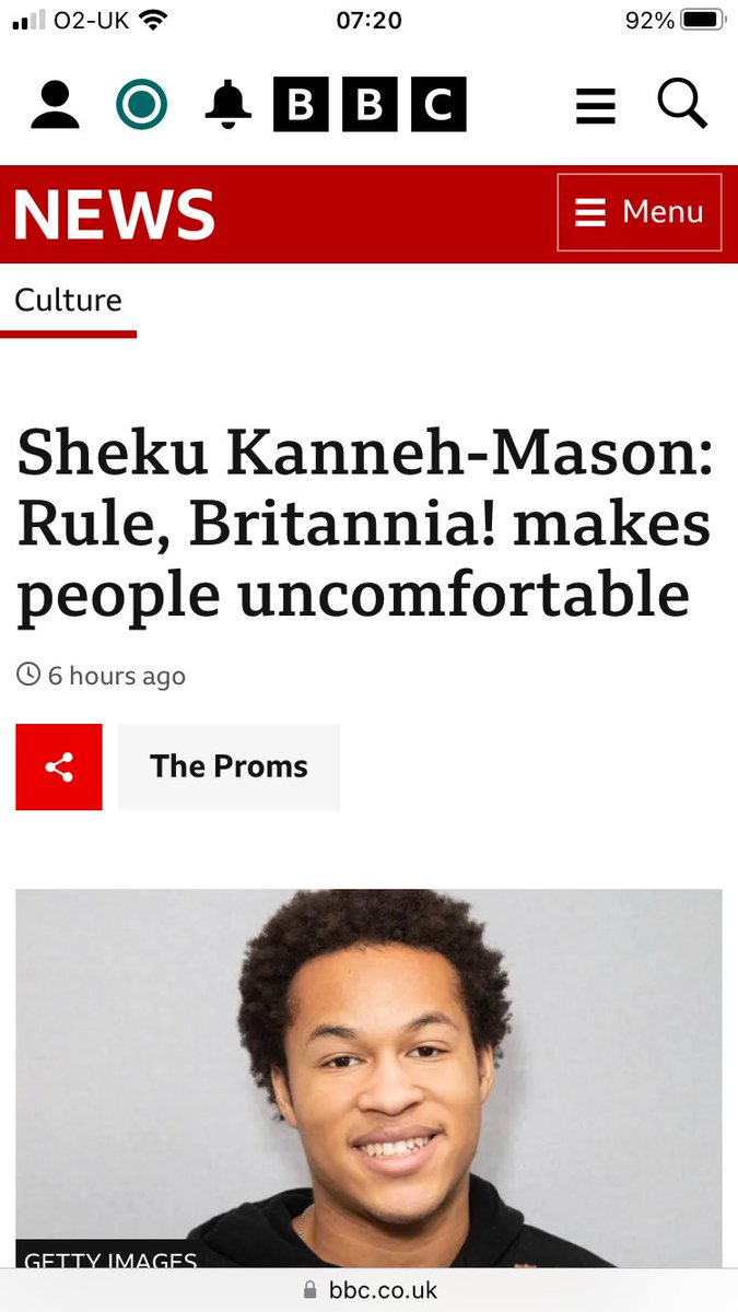 GarethDavies007's tweet image. I don’t care what Sheku Kanneh-Mason  thinks

I have no interest in his people

They are not my people

Rule Britannia is a great song and helps us remember when Britain was a great country in a time before we were foolish enough to let immigration ruin it

#rulebritannia