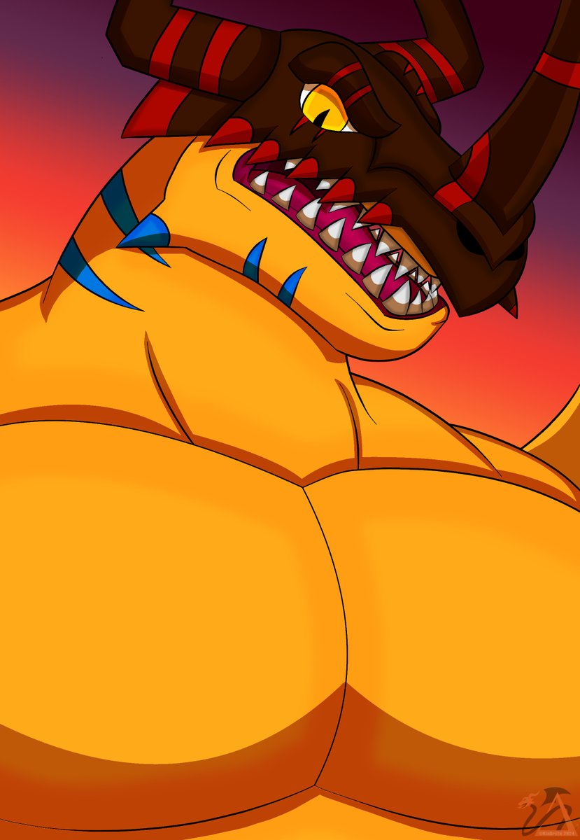 Have a Geo.

#ジオグレイモン #GeoGreymon #Digimon #デジタルモンスター #デジモン