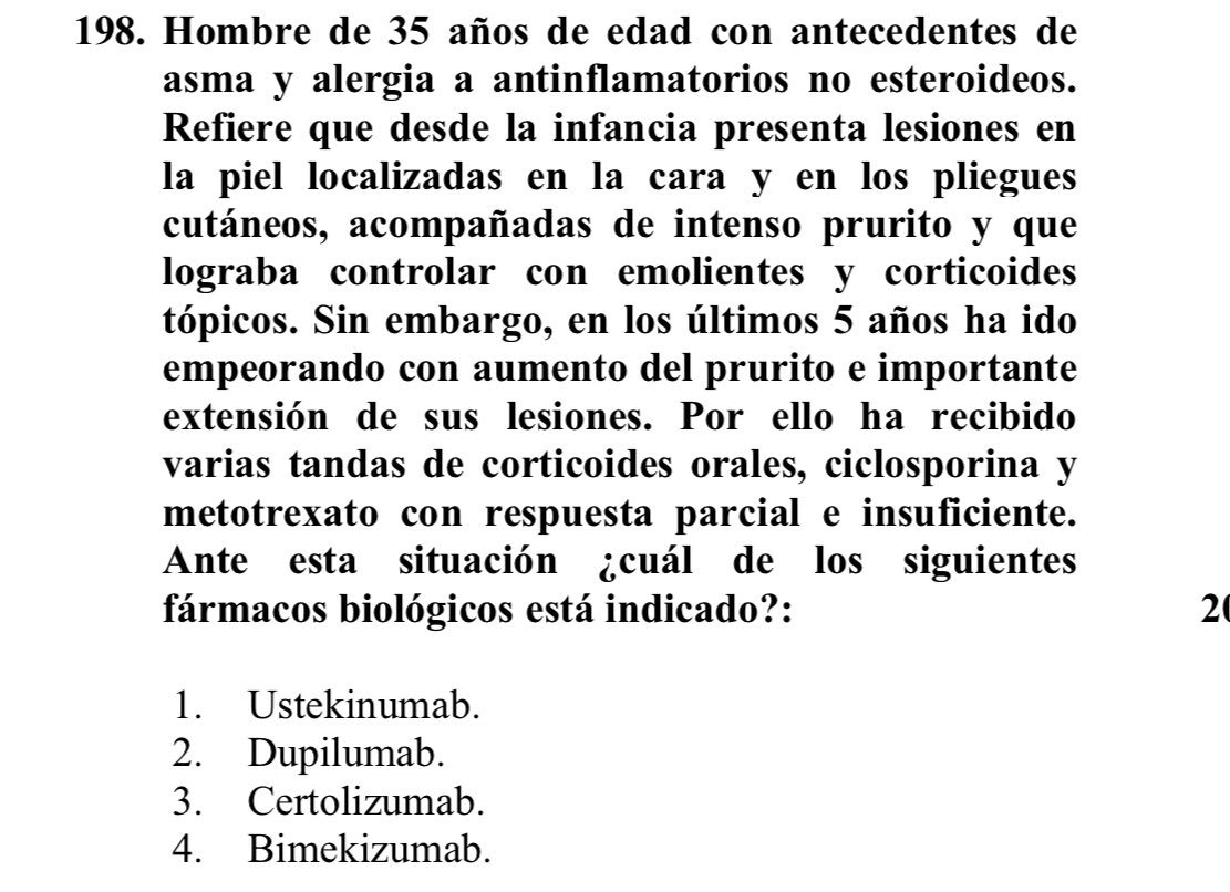 dr_letran's tweet photo. #MIR2024. Si bien debería ser “intolerancia” y no alergia a AINES, parece un paciente con Dermatitis atópica grave. Dada la buena respuesta al mismo pondría Dupilumab. https://t.co/qwiE9SlLiy