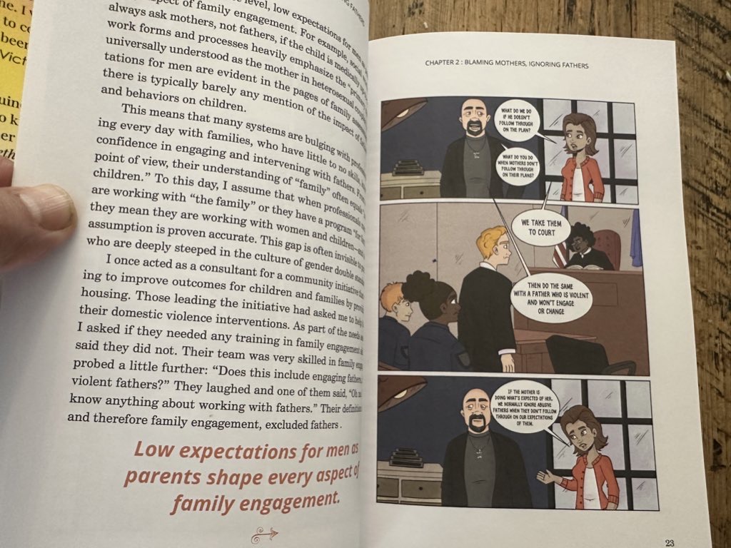 davidgmandel's tweet image. I wanted to make &quot;Stop Blaming Mothers and Ignoring Fathers: How to transform they way we keep children safe from domestic violence&quot; very practical and accessible. So I hired @aweleemili to provide comics. They illustrate different ways forms of mother blaming, and father…