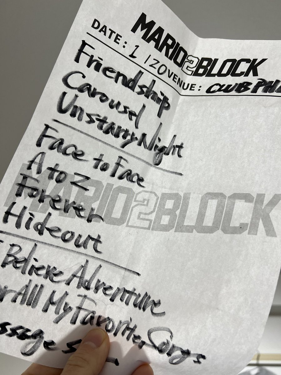 haru_yard9pag's tweet image. 01.ふれんどしっぷ→02.かるーせる本当にやってくれた
柵から崩れ落ちた泣いた
マリツー男前すぎ愛してる
秋田のスーパーヒーローはやっぱかっこよすぎた
そろそろスウィンドル帰らないとな
全バンドかっこいい
元気貰えた
よし頑張るよ

#MARIO2BLOCK
#FREECROSS