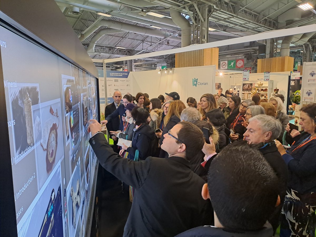 Huge interest surrounded the Magic Wall at the Museum Connection Exhibition in Paris. Our project, realized in collaboration with the Museum of Ethnography Budapest, has been selected among the most innovative solutions! 
the-magic-wall.com
#MagicWall #museum #Innovation