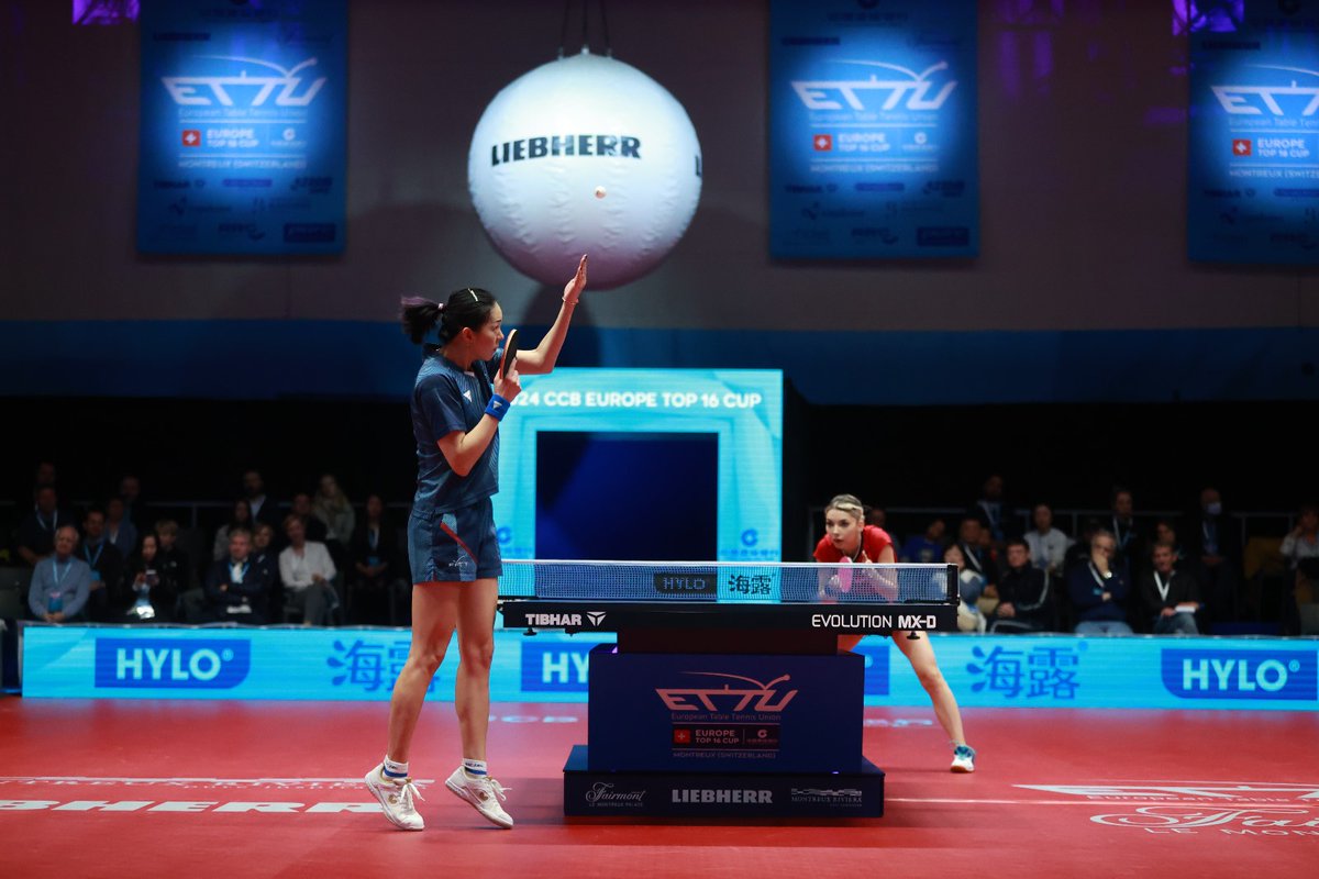 𝐓𝐨𝐩 𝟏𝟔 𝐞𝐮𝐫𝐨𝐩𝐞́𝐞𝐧 🏆

Jianan YUAN 4️⃣-3️⃣ Bernadette SZOCS

Exceptionnelle Jianan ! Menée 3-1, la Française n'a rien laché et renverse la tête de série n°1 pour s'offrir une finale à Montreux 😍

Elle affrontera Nina MITTELHAM ou Sofia POLCANOVA à 15h00 ⌛

📸 Rémy Gros