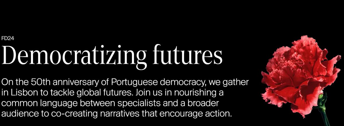 The Actionable Futures festival (Lisbon, March 21-23) futuredays.io