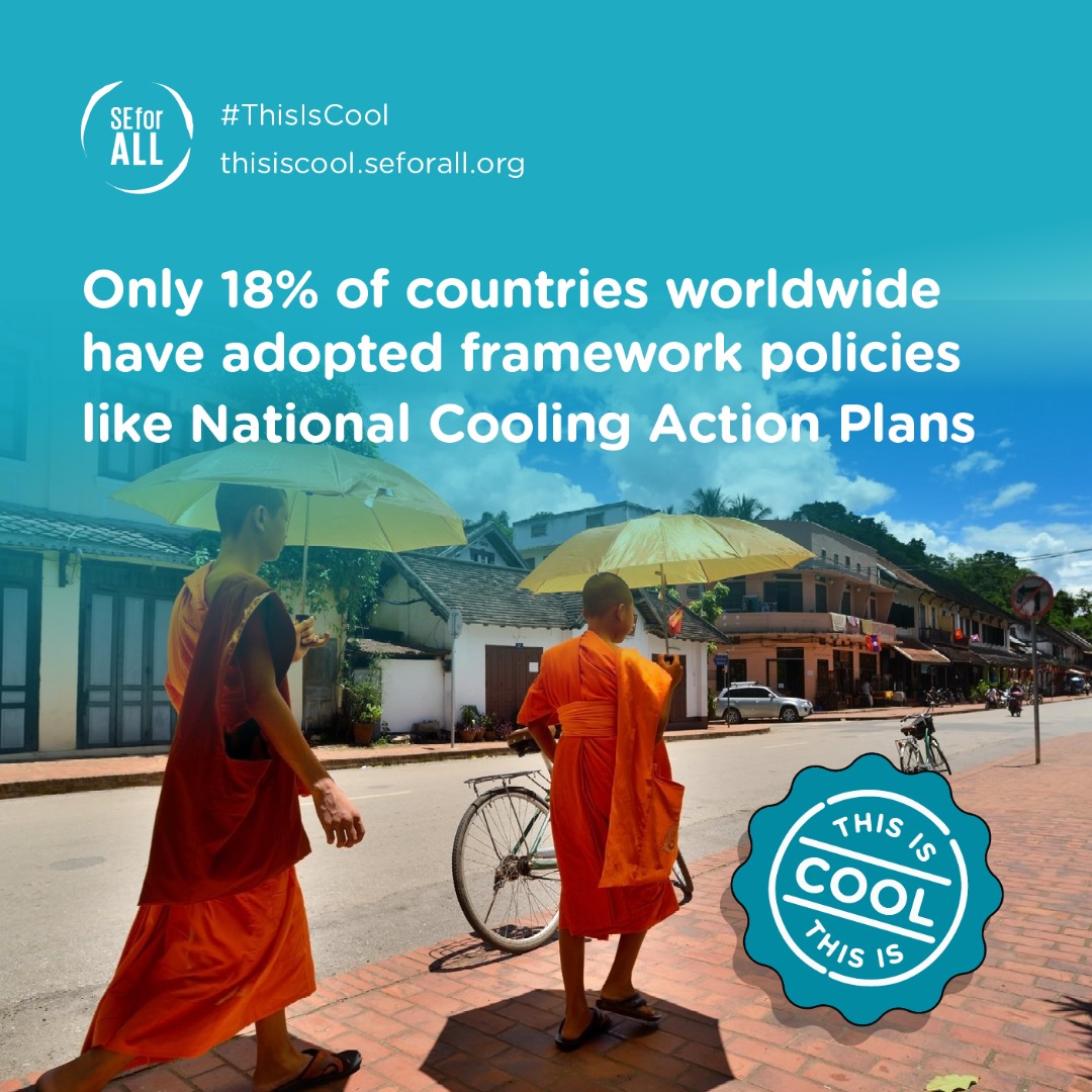 SEforALLorg's tweet image. 🆕📊 @UNEP #GlobalCoolingWatch report unveils groundbreaking findings! Explore how #energyefficiency and passive cooling could cut global emissions by 96% by 2050.

 Learn more about the key measures and their impact: shorturl.at/syCJ6 

#ThisIsCool #ActOnCooling